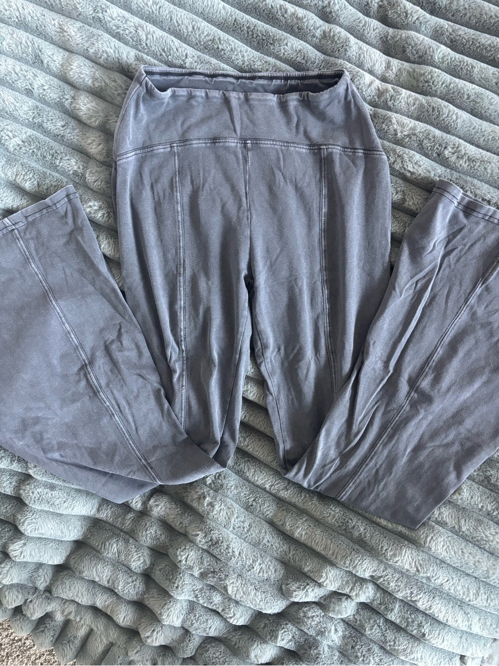 Urban Outfitters High-Waist Grey Yoga Pants
